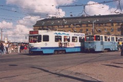 Tram class M21 (now M31), Gothenburg, August 1993